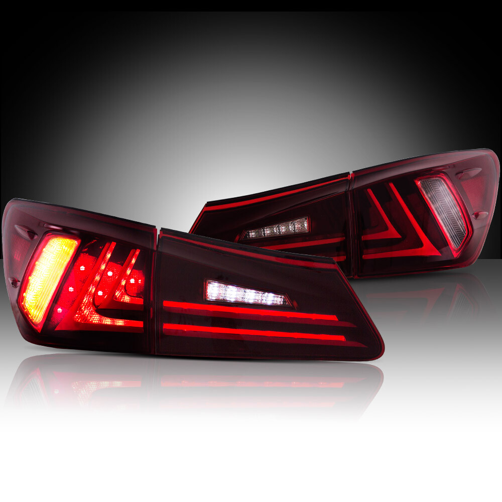 Taillights LED For Lexus IS250 IS350 IS220d Sedan ISF 2006 2007 2008 -2013 Tail Light Lamp Assembly DRL Sequential Signal E-mark - Foto 13