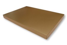 1 MATT GOLD A5 GIFT BOXES,GREETING CARDS, JEWELLERY, WEDDING,BIRTHDAY, GIFT BOX