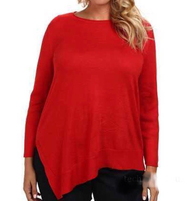 vince camuto red top