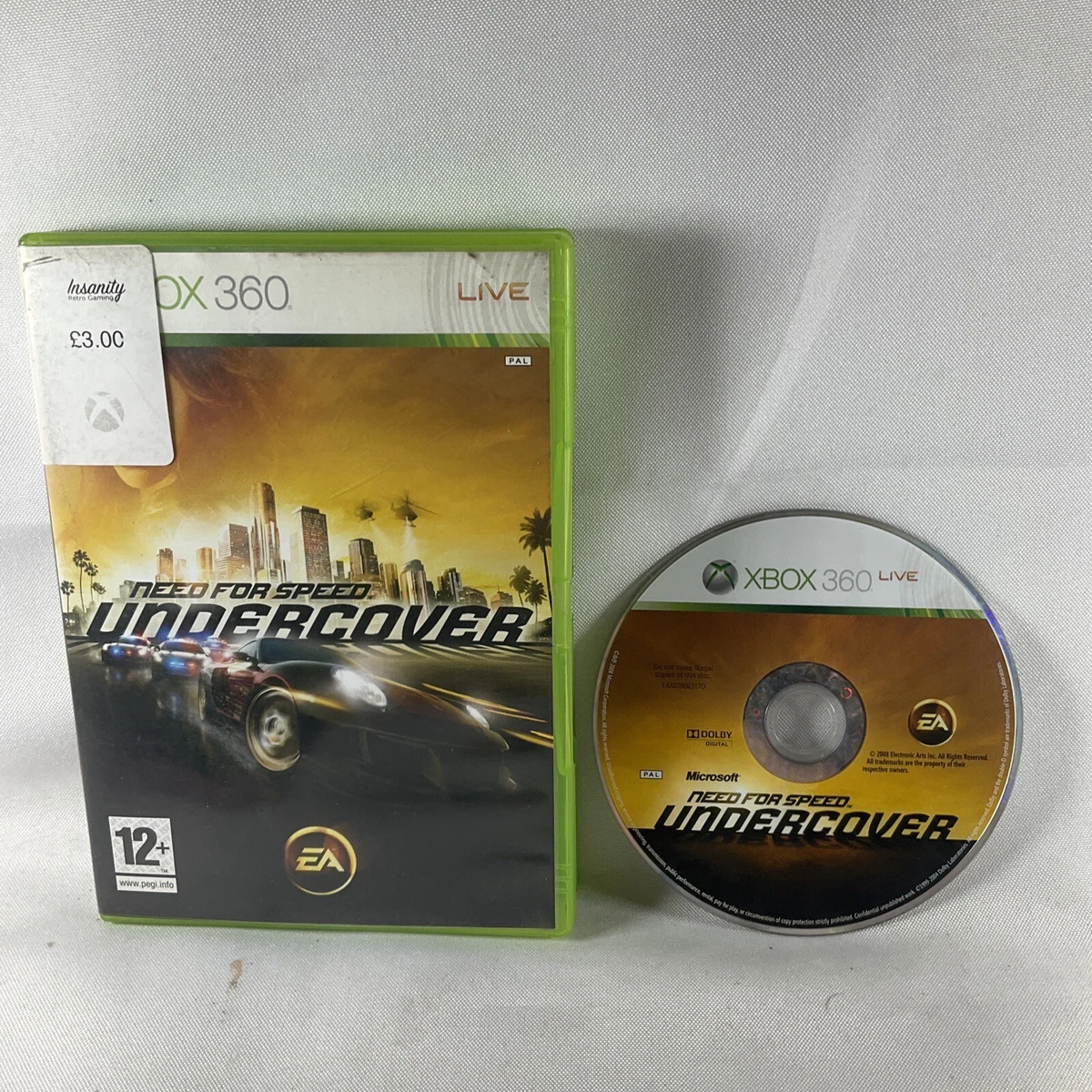 NEED FOR SPEED: UNDERCOVER - XBOX 360