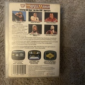 WWF WrestleMania NES 1988, completo di custodia rigida, pulito