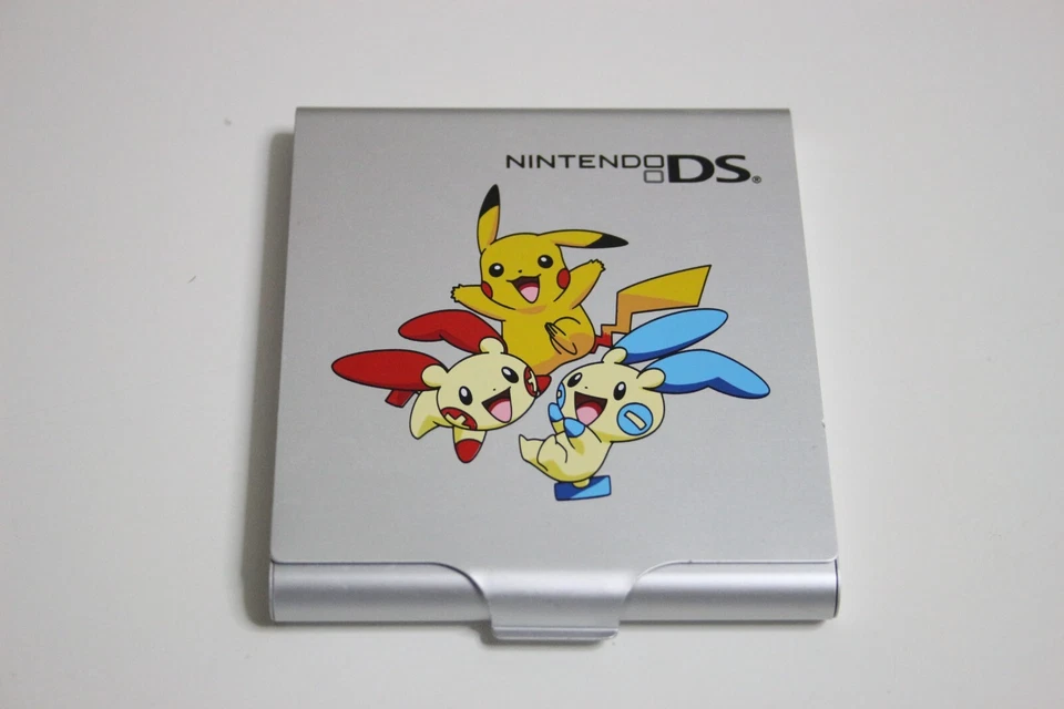 Pokemon Plusle / Minun Nintendo DS Игровой Металлический Чехол для Картриджа из Японии Редкий! - Изображение 3 из 4