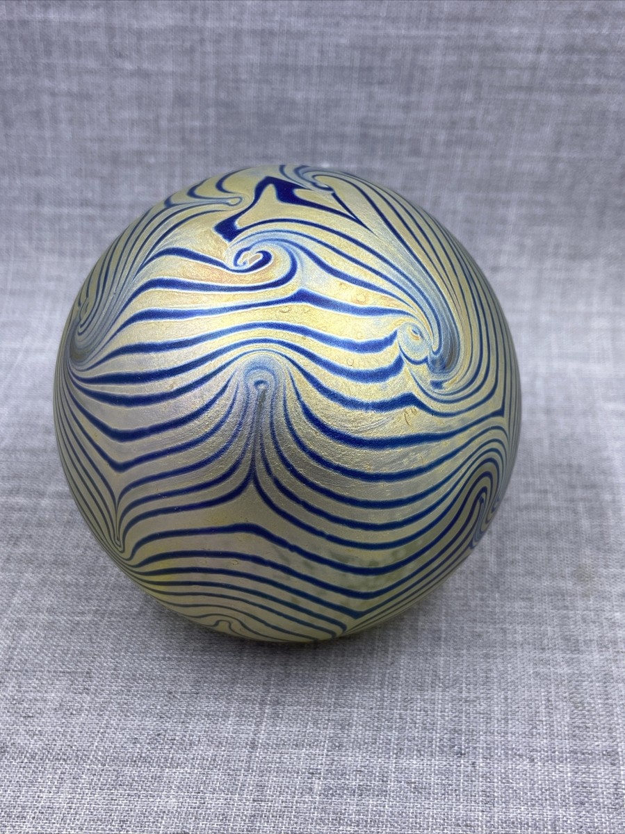 Orient & Flume Art Glass ミルフィオリ ペーパーウエイト Orient & Flume Art Glass ミルフィオリ ペーパーウエイト
