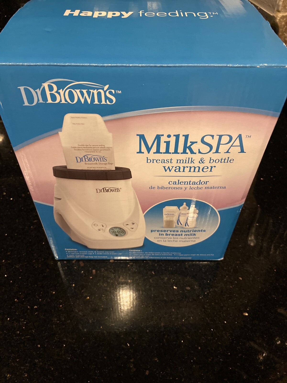 dr brown's natural flow bottle warmer