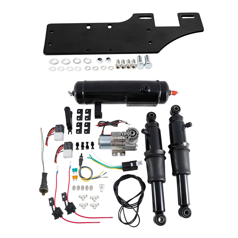 Rear Air Ride Suspension Air Tank Fit For Harley Road King Street Glide 94-2025 - Image 4 of 4