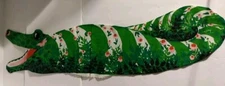 ALLIGATOR DOOR DRAFT STOPPER Cut N Sew Pillow READY TO FILL & FINISH Cotton 35"!