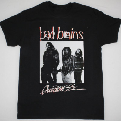 Bad Brains - Quickness Short Sleeve Cotton Black All Size Gift Shirt AH1090