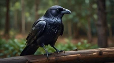 Digital image Crow picture photo wallpaper background desktop AI art 66