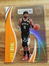 Kyrie Irving 2019-20 Panini Illusions Astounding Orange Parallel #17 Nets 🔥🔥🔥
