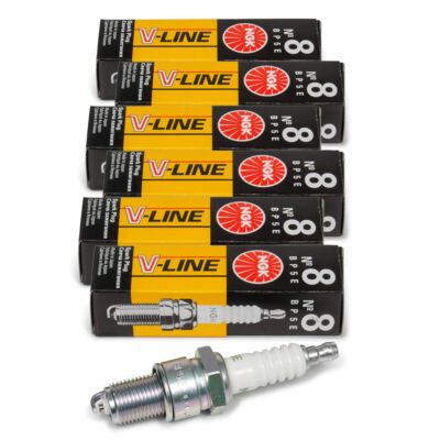 6x NGK 2364 Zündkerze V-LINE 8 für BMW 3er E21 E30 5er E12 E28 6er E24 7er E23