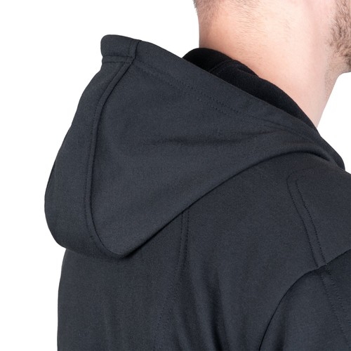 Oxford Super Hoodie 2.0 Mens Motorcycle Motorbike Aramid Armoured Fleece - Black - Picture 10 of 14