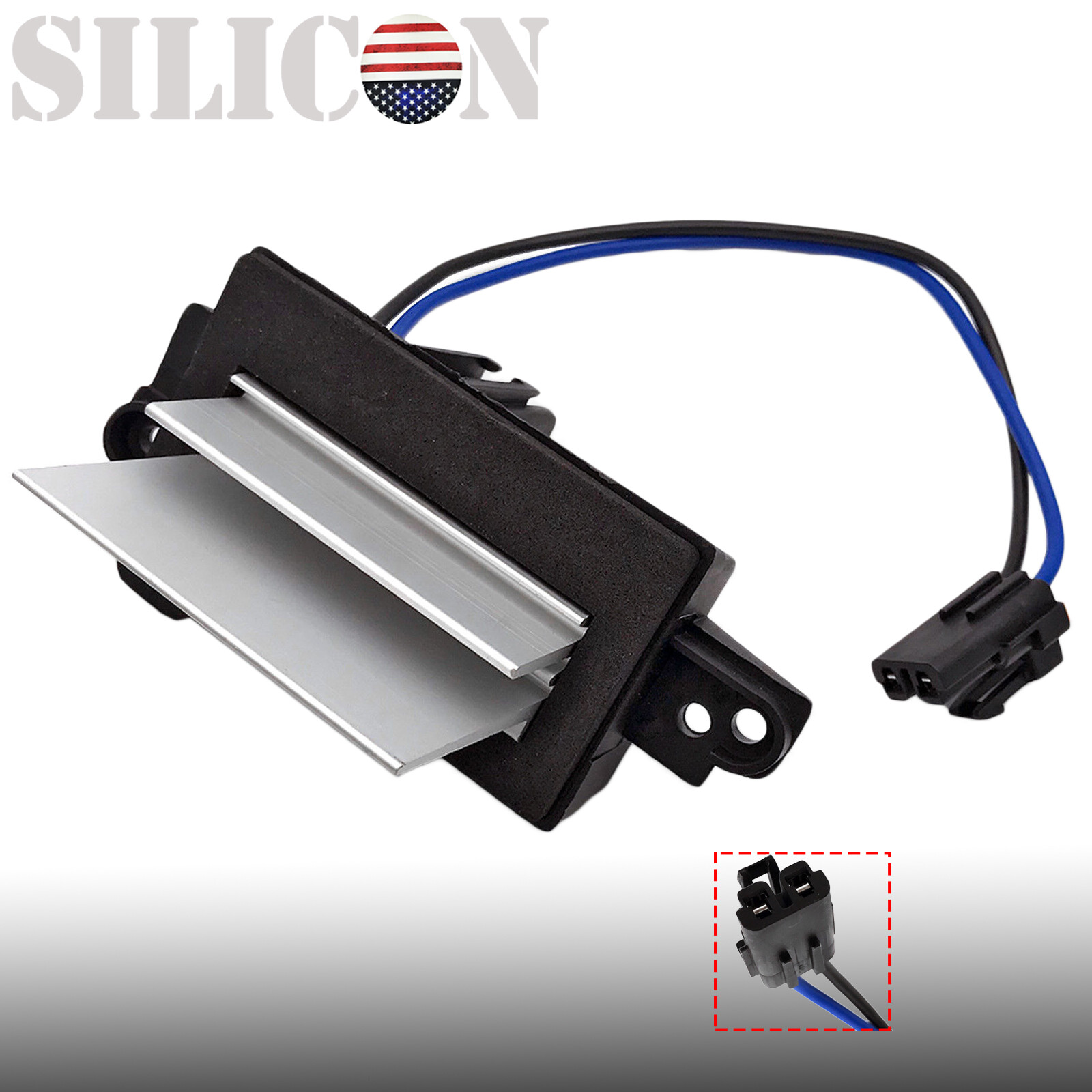 For GMC UPDATED DESIGN BLOWER RESISTOR REPLACES 4P1516 JA1639 