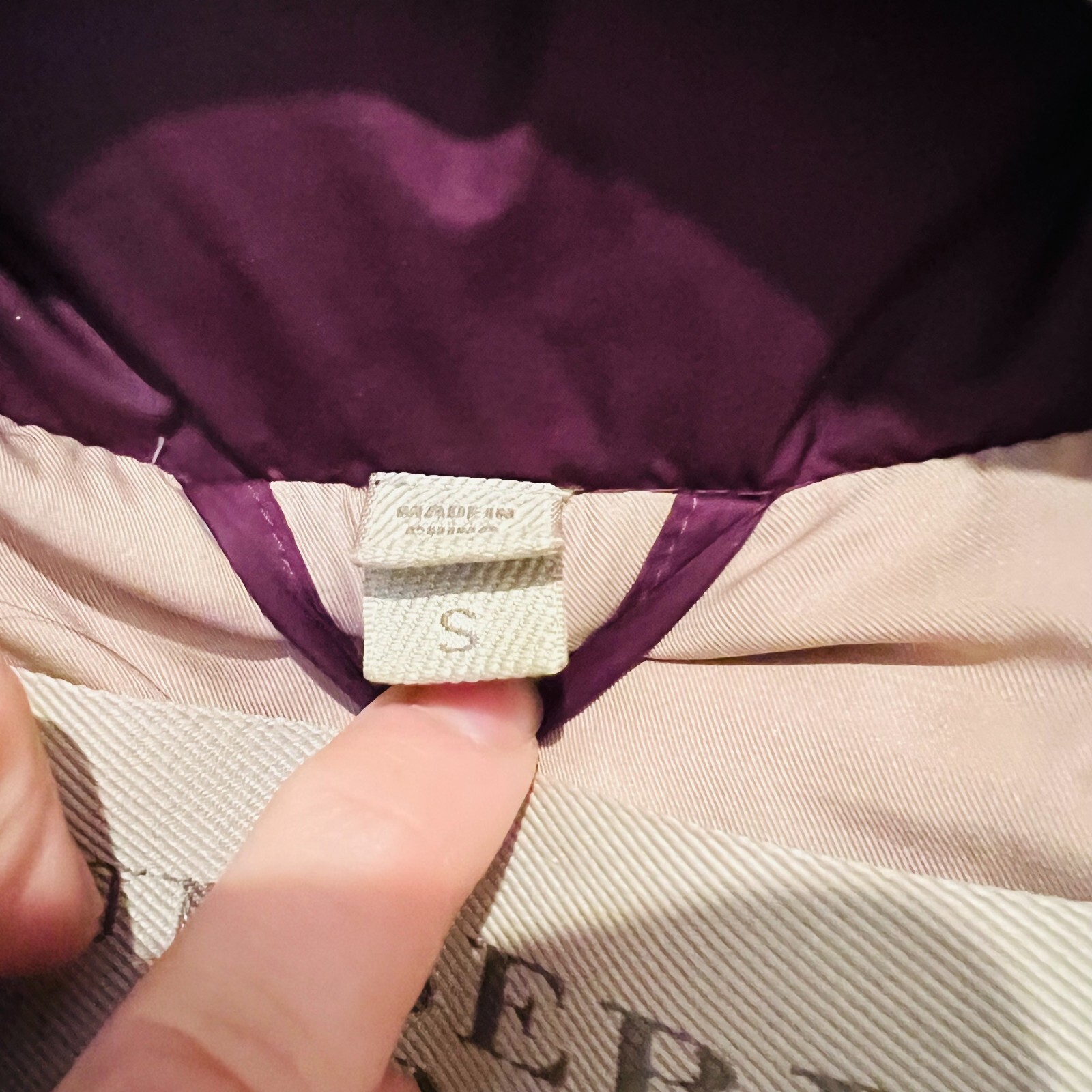 Burberry Down Jacket Size Small - image 9