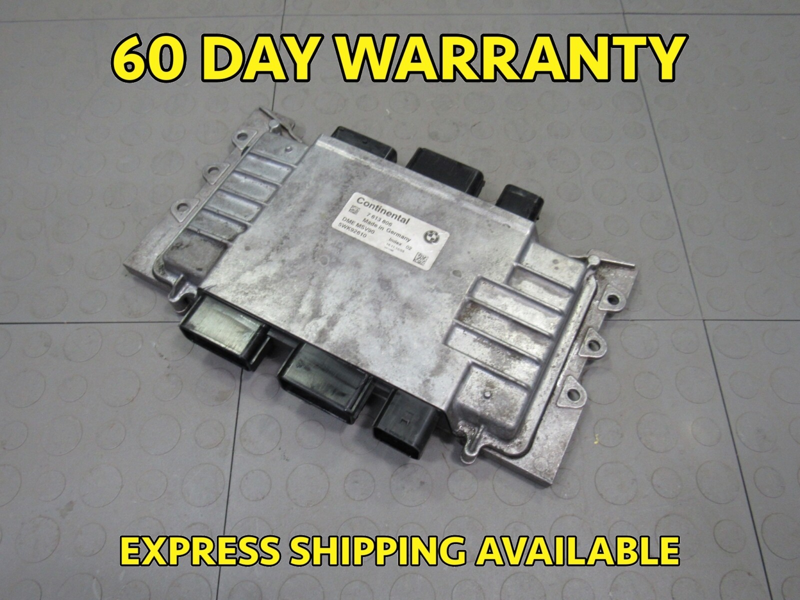 2011 BMW 528i CONTINENTAL Engine Control Module 7613806 Sc0034 for 