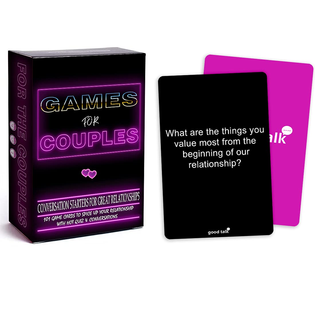 88 Great Conversation Starters for Husbands and Wives – Romantic Card Game For
