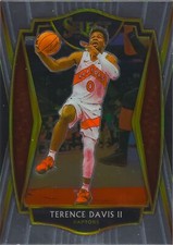 Terence Davis II 2020-21 Select Basketball 2ndYear Chrome Card#125 Premier Level