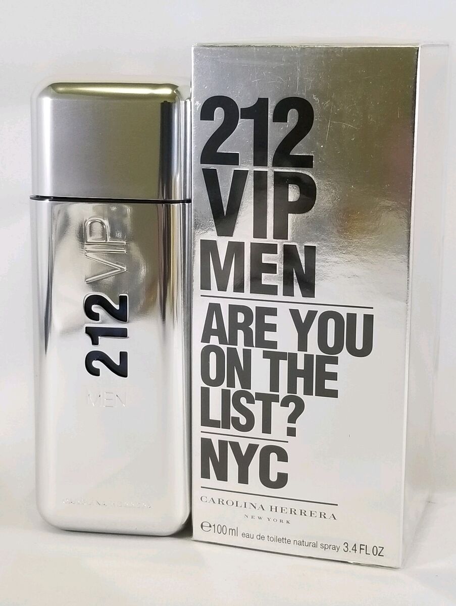 212 Vip Eau De Toilette Spray By Carolina Herrera - 3.4 oz 212 Vip Eau De Toilette Spray By Carolina Herrera - 3.4 oz