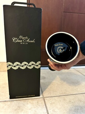 Clase Azul Tequila Gold Bottle + Case Extremely Rare Empty Limited Edition 1026