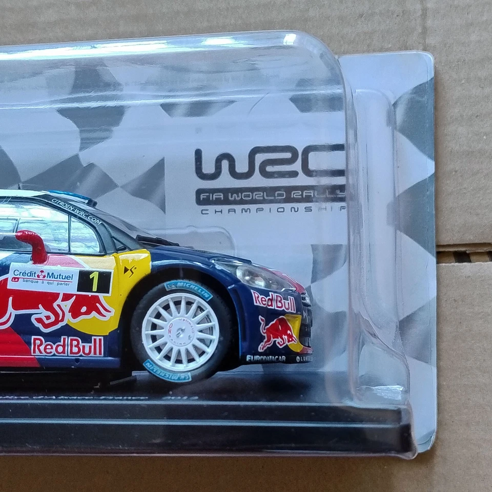 Citroën DS3 WRC Rallye Alsace 2012 Loeb 1/24 Modellino Auto Rally Die-Cast Nuovo - Immagine 3 di 4