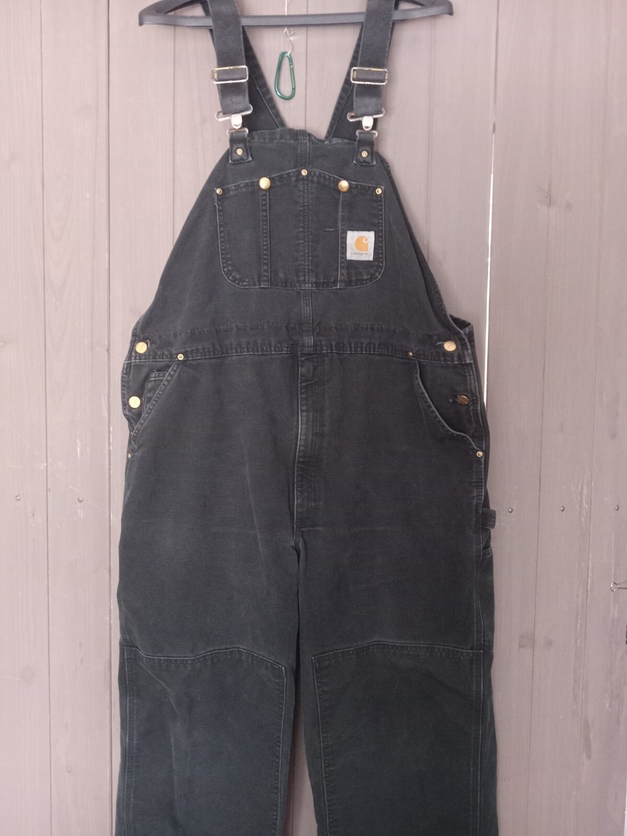 carhartt オーバーオール ブラックの通販 Carhartt ブラック
