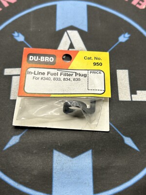 Du-Bro /Dubro. 950 In-Line Fuel Filter Plug