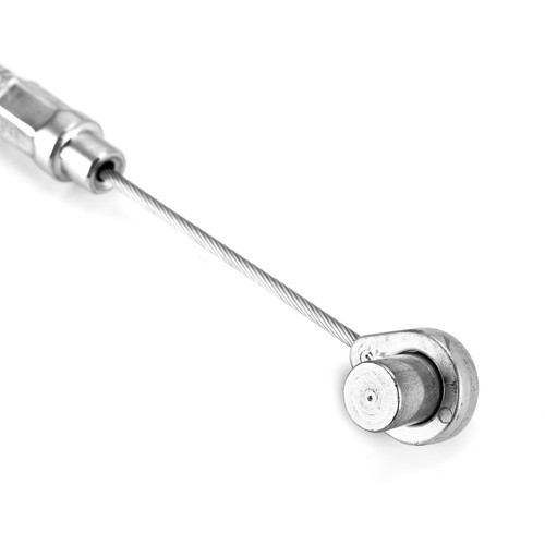 12" Handlebar Stainless Steel Braided Clutch Cable For Harley Dyna FXD FXDF FXDL - Picture 6 of 6
