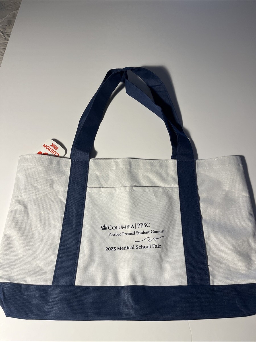 ✓NEW Columbia University Postbac Premed Canvas Ivy Alumni Tote