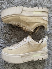 Tenis para mujer PUMA Cali cuña gamuza tostada talla 6,5