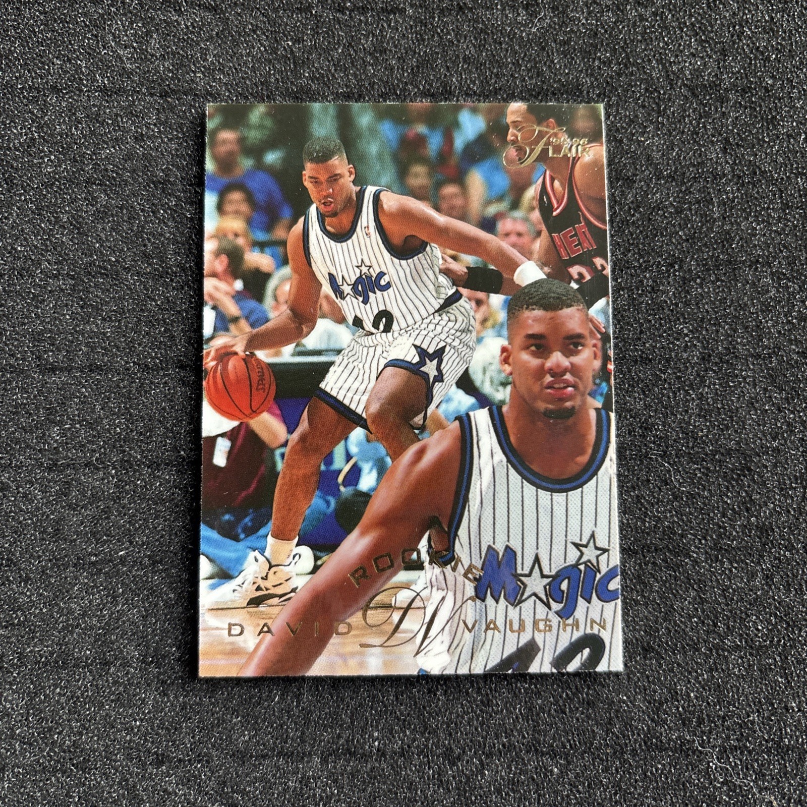 1995-96 Flair - David Vaughn #224 (RC)