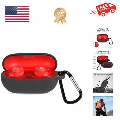 Silicone Case for Beats Solo Buds 2024,  Shockproof Case Cover Compatible wit...