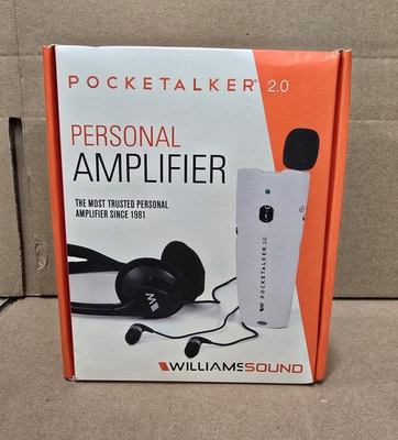 #ad Williams Sound Pocketalker Personal Amplifier PKT 2.0 VA BASE $120.00
