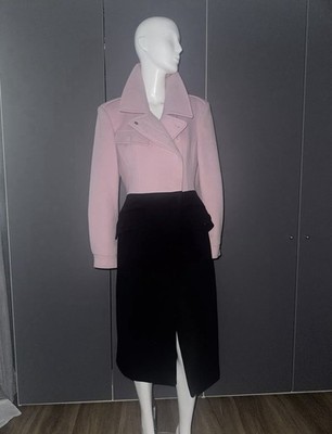 Alexander McQueen Mantel Gr.38 M schwarz Rosa