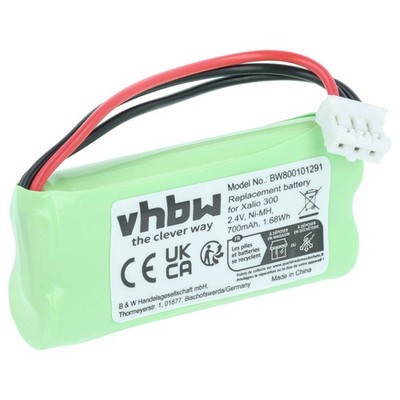 Akku für Philips Aleor 300 700mAh 2,4V