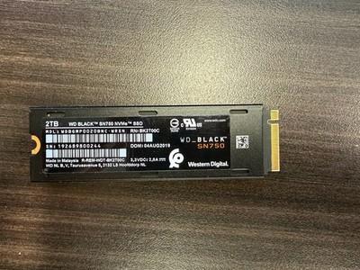 WD Black SN750 2TB NVMe PCIe3.0 M.2 2280 Internal SSD with Heatsync