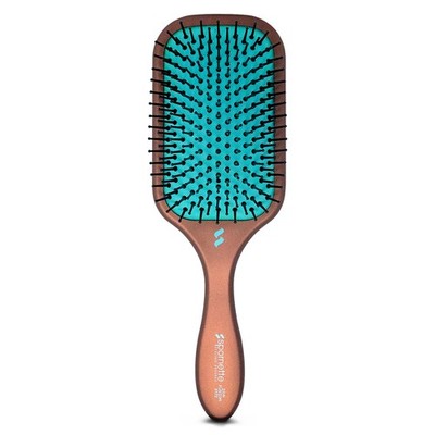 Spornette Ion Fusion Paddle Hair Brush, Ionic 1 Count (Pack of 1), Brown 