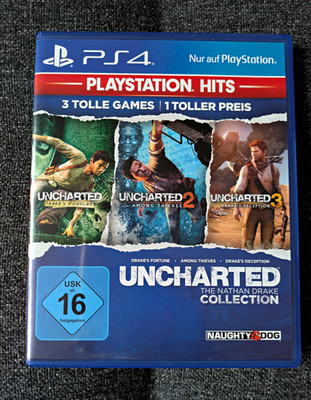 Sony Uncharted Nathan Drake Collection PS4 USK16 PlayStation Hits