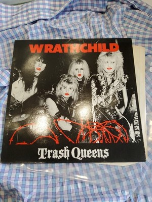 Wrathchild Trash Queens Uk Original Lp Truly Excellent Condition Dojo