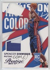 2014 Prestige True Colors Materials Purple Prime 14/25 Spencer Dinwiddie #55 0v1