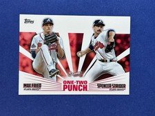 2023 Topps ~ Max Fried | Spencer Strider ~ One-Two Punch ~ 12P-25 ~ Braves