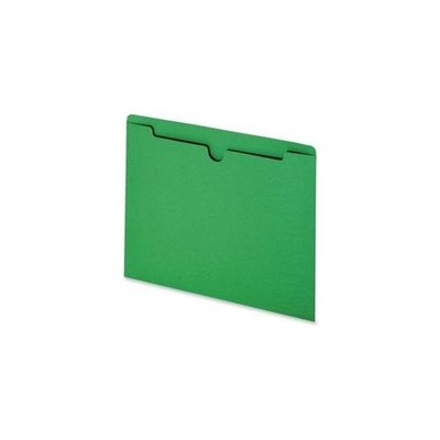 Smead SMD75503 Green File Jackets 8.5''x11'' 11 Pt 100/Box