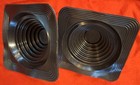 IPS Rubber/Metal Roof Vent Boot Chimney Flashing Pipe Vent for Dia 1/4 5-3/4,New — photo 2