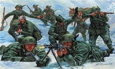 1:72 Italeri Italian Mountain Troops Alpini Kit IT6059 Model