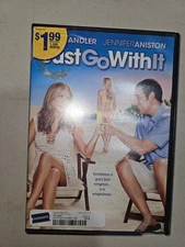 Just Go With It DVD 2011 Adam Sandler Jennifer Aniston Comedy