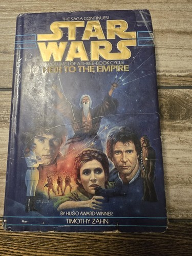 Star Wars Heir To The Empire Hardcover Timothy Zahn Thrawn Trilogy Book 1991