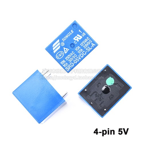 3V 5V 12V 24V Relay Micro Control Switch SPDT PCB 4/5 Pin Packs of 5 - Picture 3 of 7