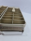 (3) VTG Frigidaire Quickube Ice Cube Tray 18 Cube Aluminum Hinged Handle Gold — photo 6