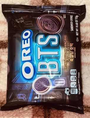 Oreo x BTS Brown Sugar Pancake Creme Sandwich Cookies Packet 10.68 oz