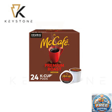 McCafe Premium Roast Coffee K-Cup Coffee Pods, Medium Roast, 24 Count For Keurig