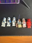 Lot Of Lego Star Wars Mini figures Damage On Mace Windu Head