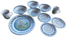 VINTAGE 1992 10-Pc. Precious Moments Dinner/Dessert Plates Mugs Bowls Dish Set